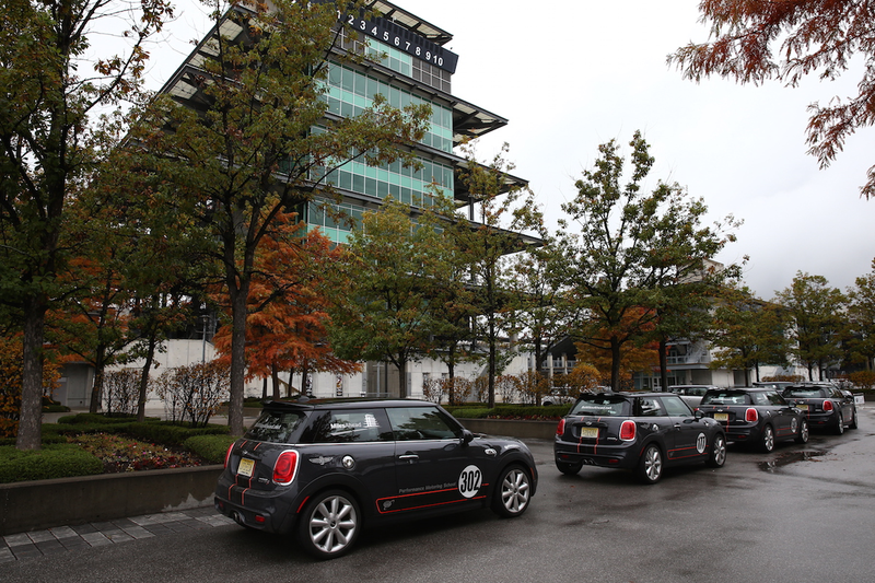 Illustration for article titled The Nine Things You Learn Driving Minis At Indianapolis Motor Speedway